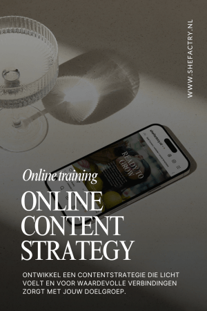 Training: Online Content Strategie