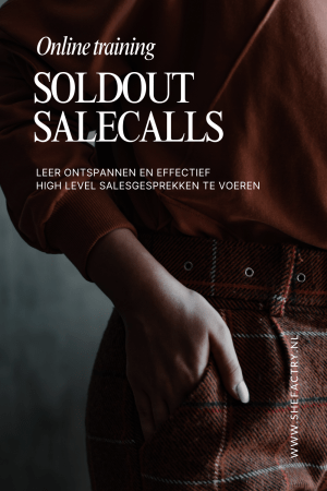 Training: Soldout Salecalls