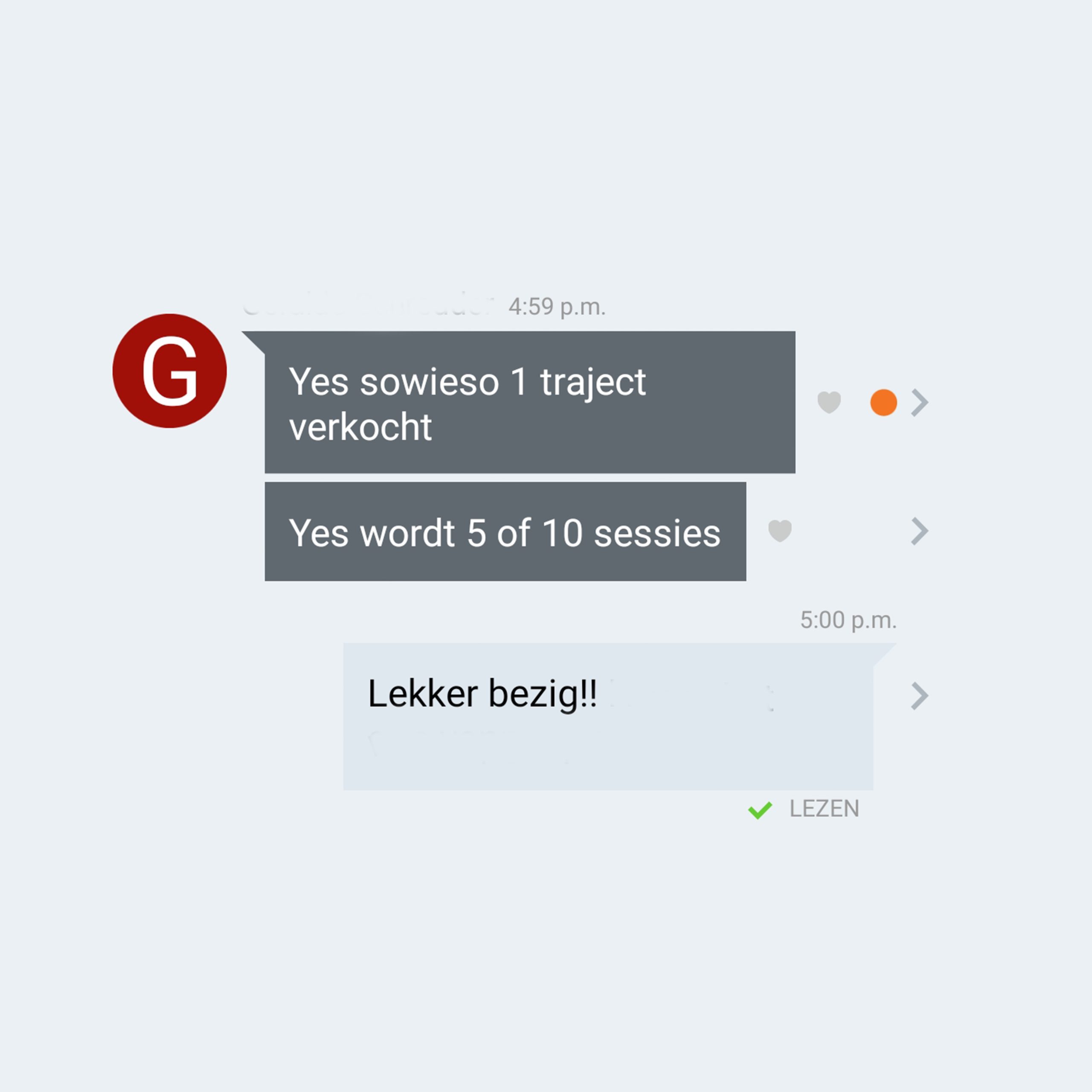 review Traject verkocht