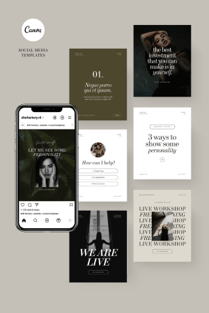 Olive- Social Media Templateset