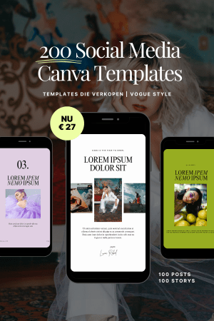 200 Canva Social Media Templates LUNA REBEL