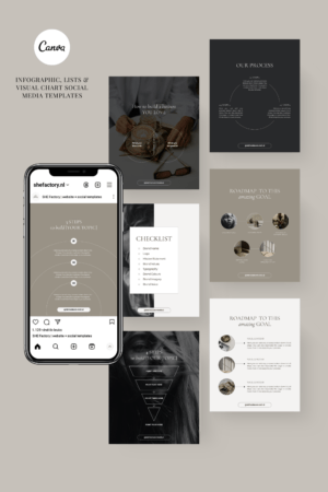 100+ Infographic, lists & Visual Chart templates
